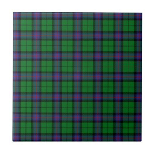 Clan-ArmstrongTartan Fliese (Vorderseite)