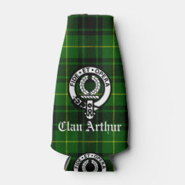 Clan Arthur / MacArthur Wappen & Tartan Flaschenkühler