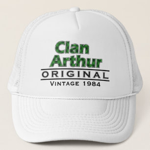 Clan Arthur Vintag anpassen Truckerkappe