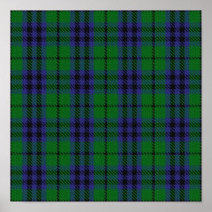 Clan Austin Tartan - Digitaler Download Poster
