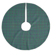 Clan Bailey Tartan Polyester Weihnachtsbaumdecke (Vorderseite)
