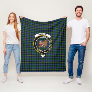 Clan Baillie Jagd Tartan Kariert Fleecedecke