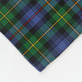 Clan Baillie Jagd Tartan Kariert Fleecedecke (Ecke)