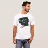 Clan Baillie Scottish Tartan Paint Shirt (Vorne ganz)
