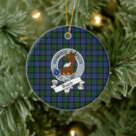 Clan Baird Abzeichen Tartan Kariert Keramik Ornament