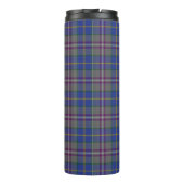 Clan Baird Kariert Mit Monogramm Thermal Tumbler Thermosbecher (Rückseite)