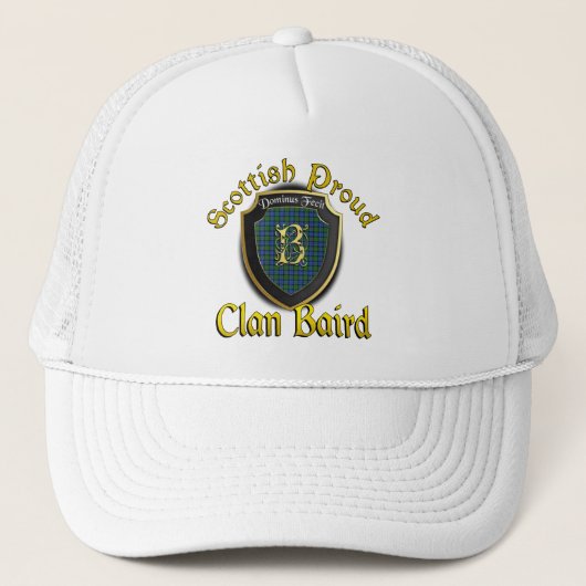 Clan Baird Scottish Dynsty Cap Truckerkappe (Vorderseite)