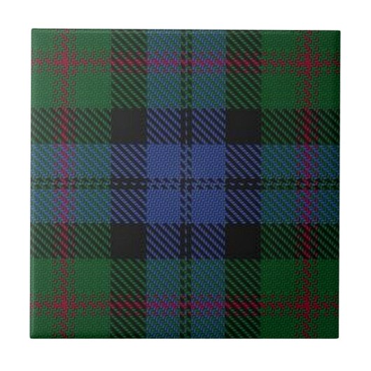 Clan Baird Scottish Expressions Tartan Fliese (Vorderseite)