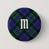 Clan Baird Tartan Button (Vorderseite)
