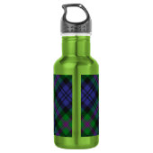 Clan Baird Tartan Edelstahlflasche (Rückseite)
