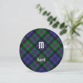 Clan Baird Tartan Einladung (Stehend Vorderseite)