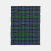 Clan Baird Tartan Fleecedecke (Vorderseite)