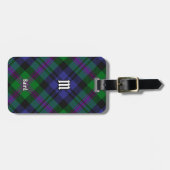 Clan Baird Tartan Gepäckanhänger (Vorderseite horizontal)
