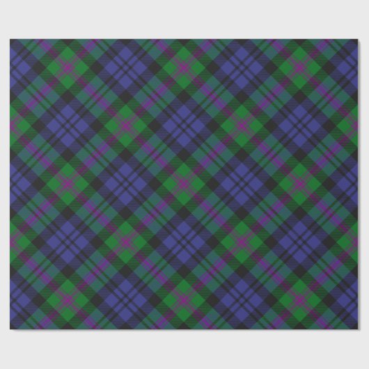 Clan Baird Tartan Geschenkpapier (Flach)