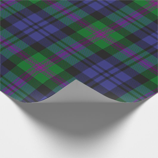 Clan Baird Tartan Geschenkpapier (Ecke)