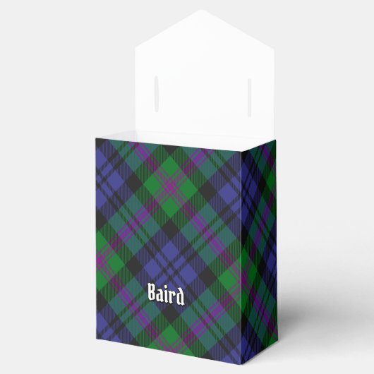 Clan Baird Tartan Geschenkschachtel (Geöffnet)