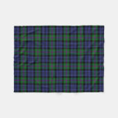 Clan Baird Tartan Kariert Fleecedecke (Vorderseite (Horizontal))