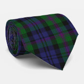 Clan Baird Tartan Kariert Krawatte (Gerollt)