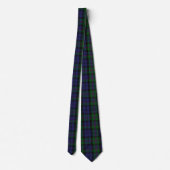 Clan Baird Tartan Kariert Krawatte (Rückseite)