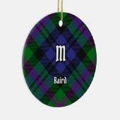 Clan Baird Tartan Keramik Ornament (Rechts)