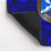 Clan Baird Tartan Knot & Flag Mousepad (Ecke)