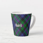 Clan Baird Tartan Milchtasse (Rechte Ecke)