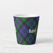 Clan Baird Tartan Milchtasse (Vorderseite)
