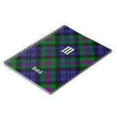 Clan Baird Tartan Notizblock (Linke Seite)