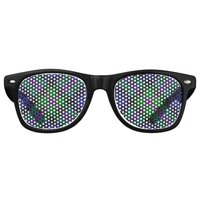 Clan Baird Tartan Partybrille (Vorderseite)