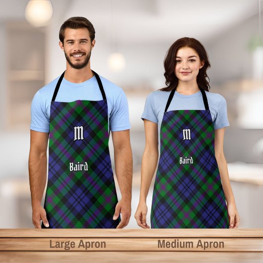 Clan Baird Tartan Schürze