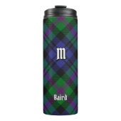 Clan Baird Tartan Thermosbecher (Vorderseite)