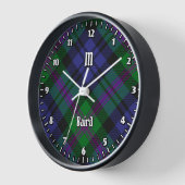 Clan Baird Tartan Uhr (Winkel)