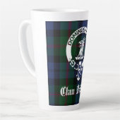 Clan Baird Wappen Abzeichen & Tartan Milchtasse (Linke Ecke)