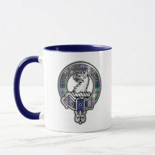 Clan Baird Wappen & Dress Tartan Tasse