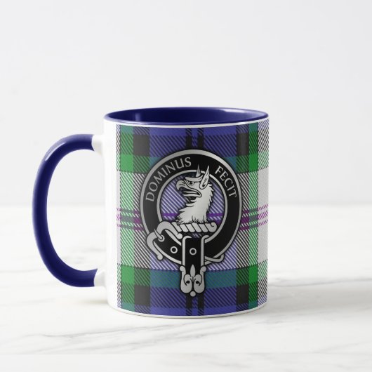 Clan Baird Wappen & Dress Tartan Tasse (Links)
