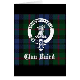 Clan Baird Wappen Tartan