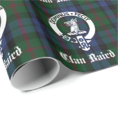 Clan Baird Wappen Tartan Geschenkpapier (Rolleneckpunkt)