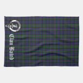 Clan Baird Wappen Tartan individuell anpassbar Geschirrtuch (Horizontal)