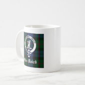 Clan Baird Wappen Tartan Kaffeetasse (Vorderseite Links)