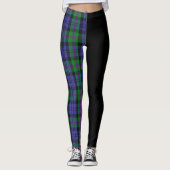 Clan Baird Wappen & Tartan Leggings (Vorderseite)