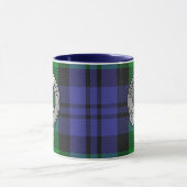 Clan Baird Wappen & Tartan Tasse (Zentrum)