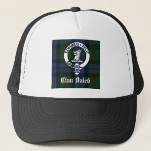 Clan Baird Wappen Tartan Truckerkappe