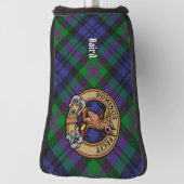 Clan Baird Wappen über Tartan Golf Headcover (Rotieren 90)
