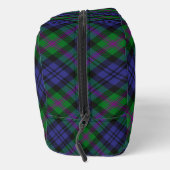 Clan Baird-Wappen über Tartan Waschbeutel (Rechts)