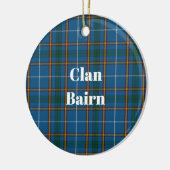 Clan Bairn Tartan Keramik Ornament (Links)