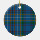 Clan Bairn Tartan Keramik Ornament (Hinten)