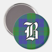 Clan Barclay Jagd Tartan Kariert Accents Magnet (Vorderseite/Rückseite)