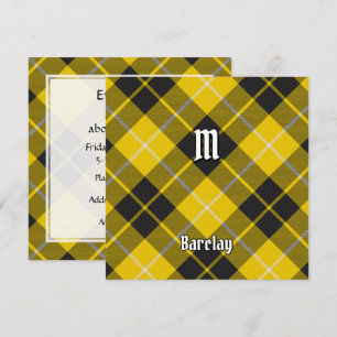 Clan Barclay Kleid Tartan Einladung