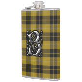 Clan-Barclay-Kleidertartan-alte Schottland-Flasche Flachmann (Links)