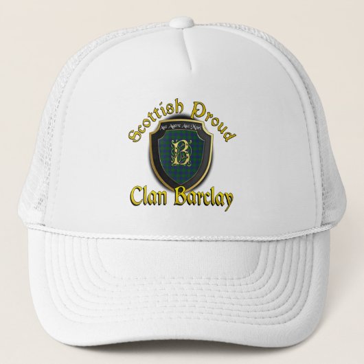 Clan Barclay Scottish Dynsty Cap Truckerkappe (Vorderseite)